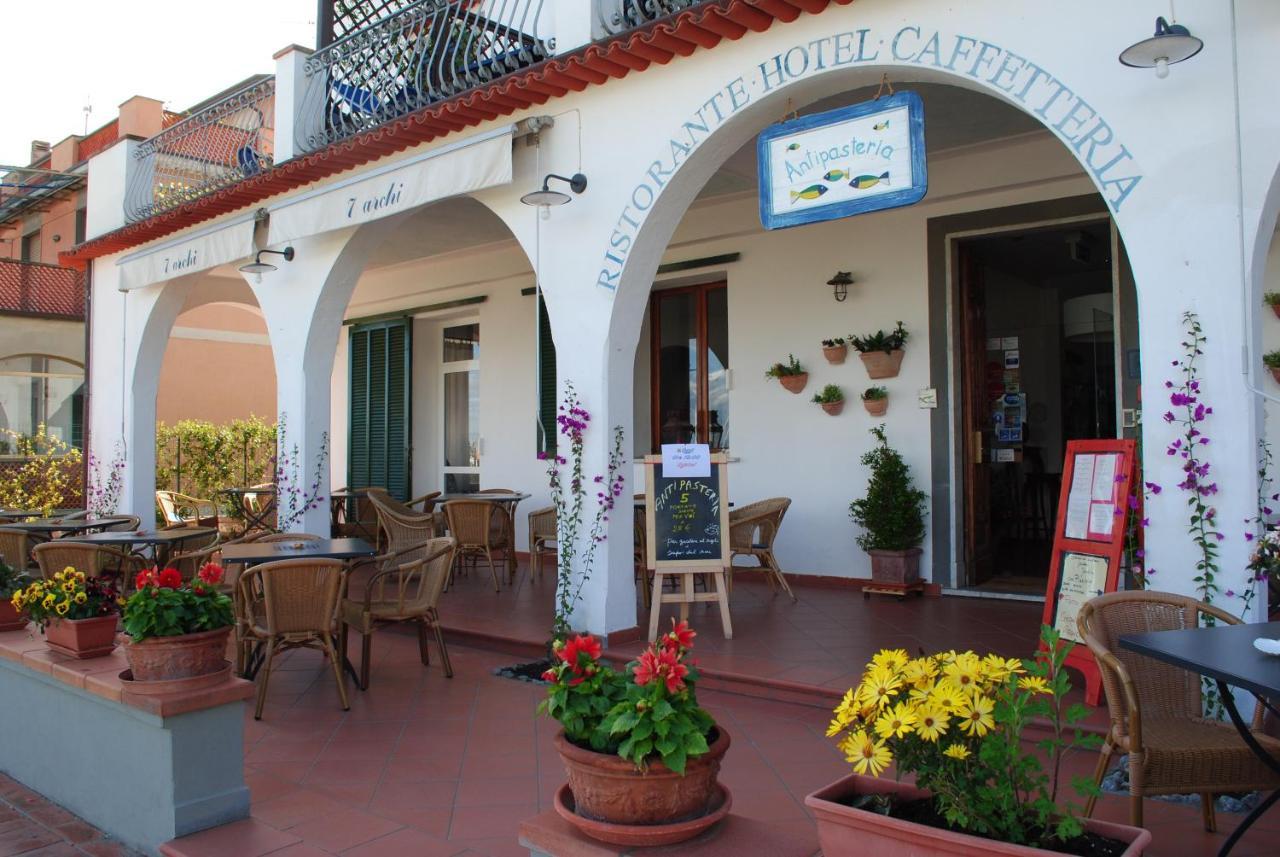 Hotel Sette Archi Bocca di Magra Экстерьер фото